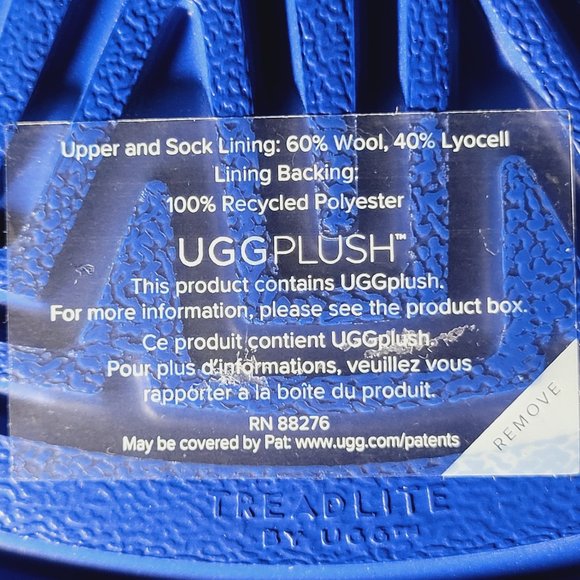 UGG Tasman Graphic Outline Wool Slippers Men's Size 10 UCLA Bruins Colorway - Picture 4 of 6